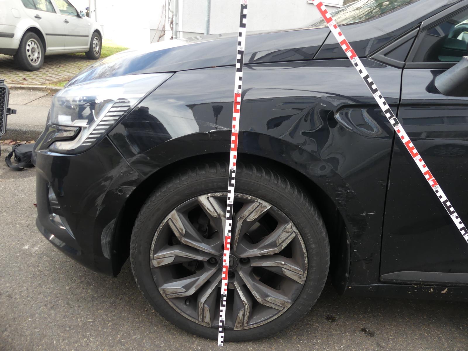 Renault Clio Front Beschädigung